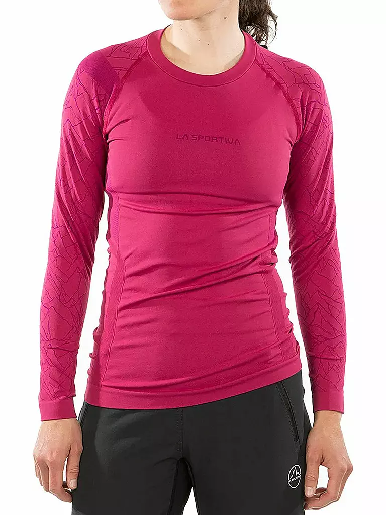 LA SPORTIVA | Damen Tourenshirt Blaze Long Sleeve | rot