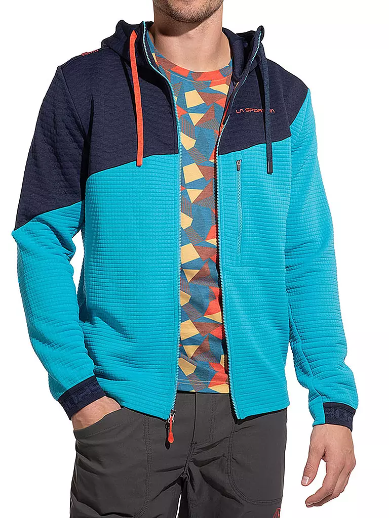 LA SPORTIVA | Herren Fleecejacke Method Hoodie | dunkelblau