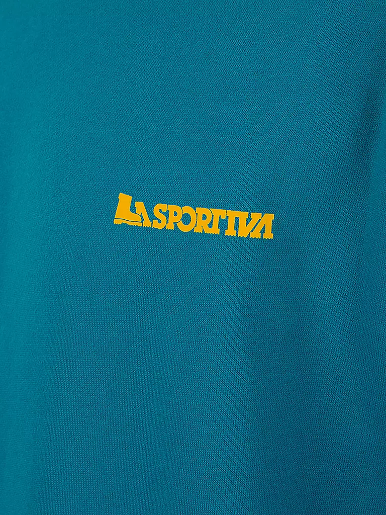 LA SPORTIVA | Herren Klettershirt Climbing on the Moon | petrol