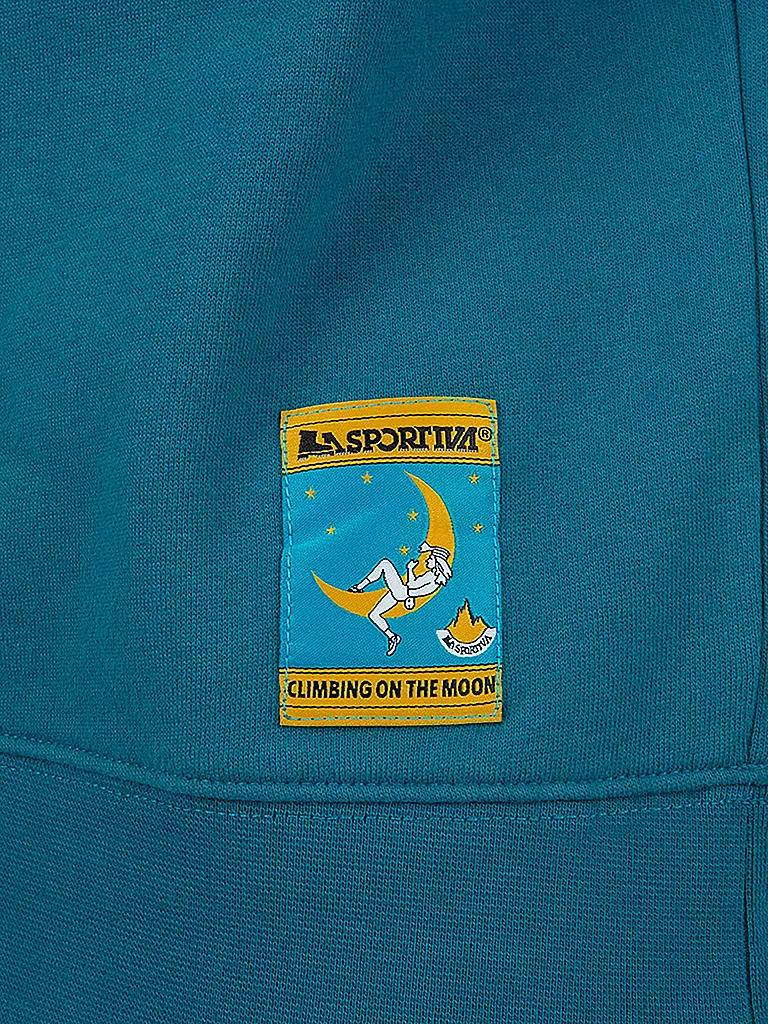 LA SPORTIVA | Herren Klettershirt Climbing on the Moon | petrol