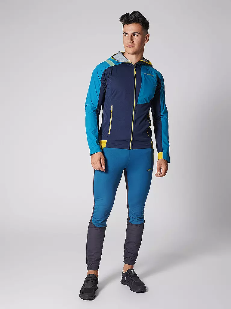 LA SPORTIVA | Herren Touren Softshelljacke Macnas Hoodie | dunkelblau