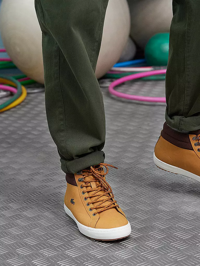 LACOSTE | Herren Schuh Straightset Insulac Mid | braun