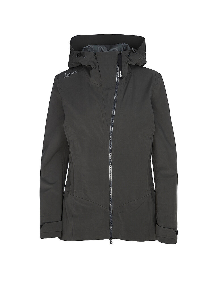 LAMUNT LAMUNT Damen Tourenjacke Giada 3L Waterproof Hoodie schwarz | 36, schwarz