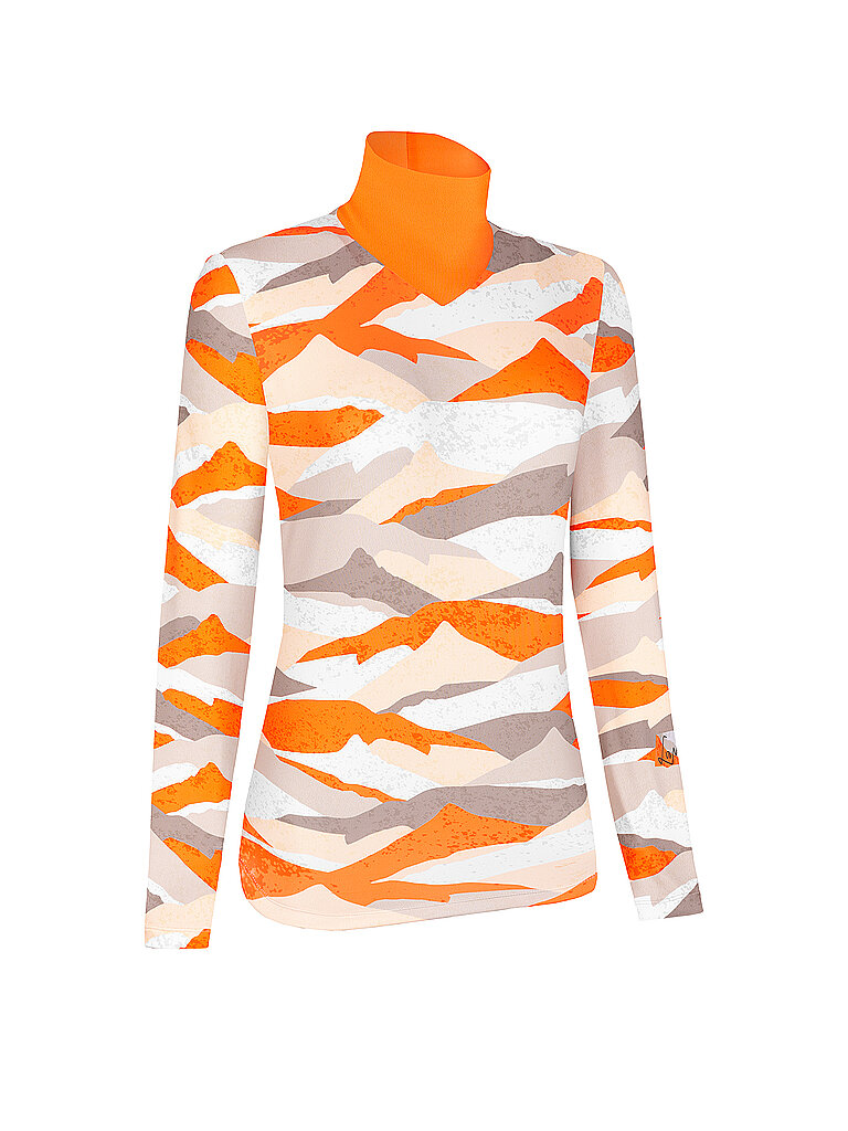 LAMUNT LAMUNT Damen Funktionsshirt Ivana Tech Arty orange | 36, orange