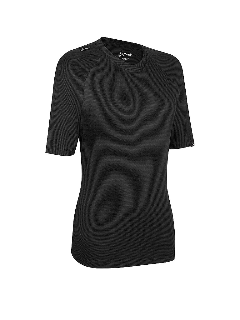 LAMUNT LAMUNT Damen Funktionsshirt Martine Woolmix schwarz | 36, schwarz