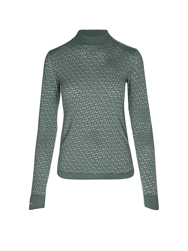 LAMUNT LAMUNT Damen Funktionsshirt Alice Cashmere dunkelgrün | 36, dunkelgrün