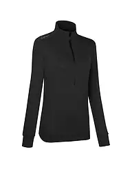 LAMUNT | Damen Funktions Zipshirt Nora | schwarz