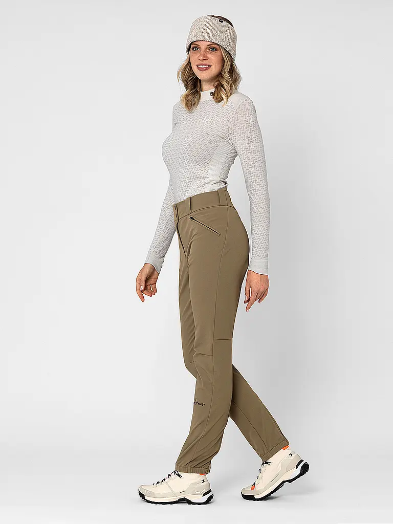 LAMUNT | Damen Wanderhose Michela Winter Mountain | camel