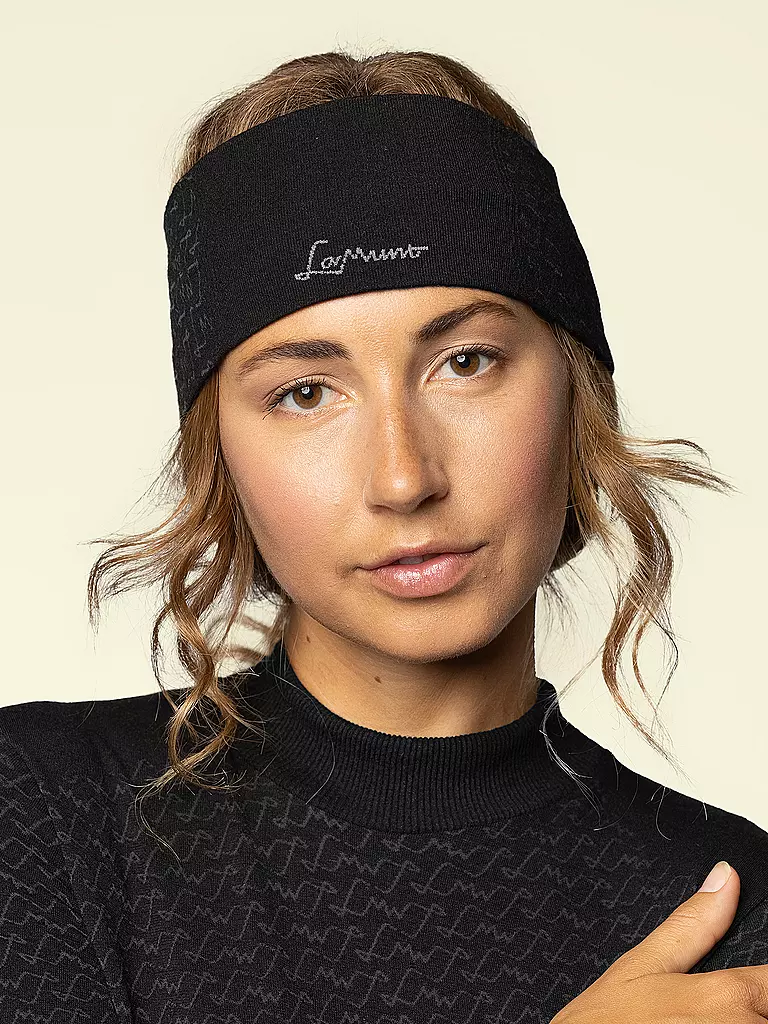 LAMUNT | Stirnband Alice Cashmere | schwarz
