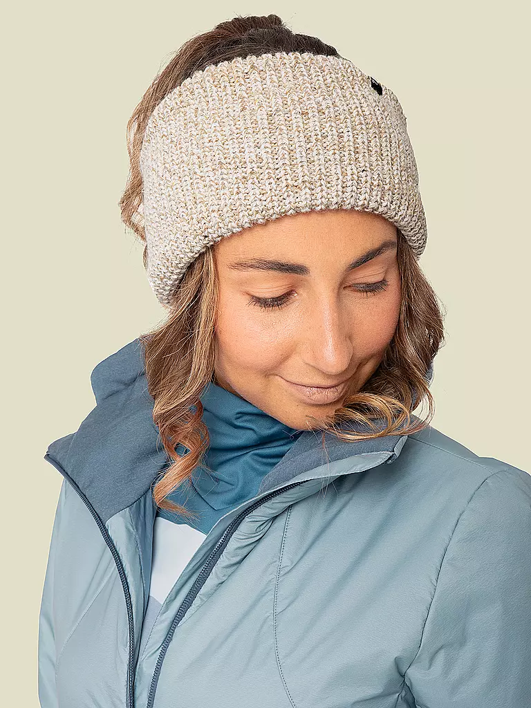 LAMUNT | Stirnband Martha Warm Knit | beige