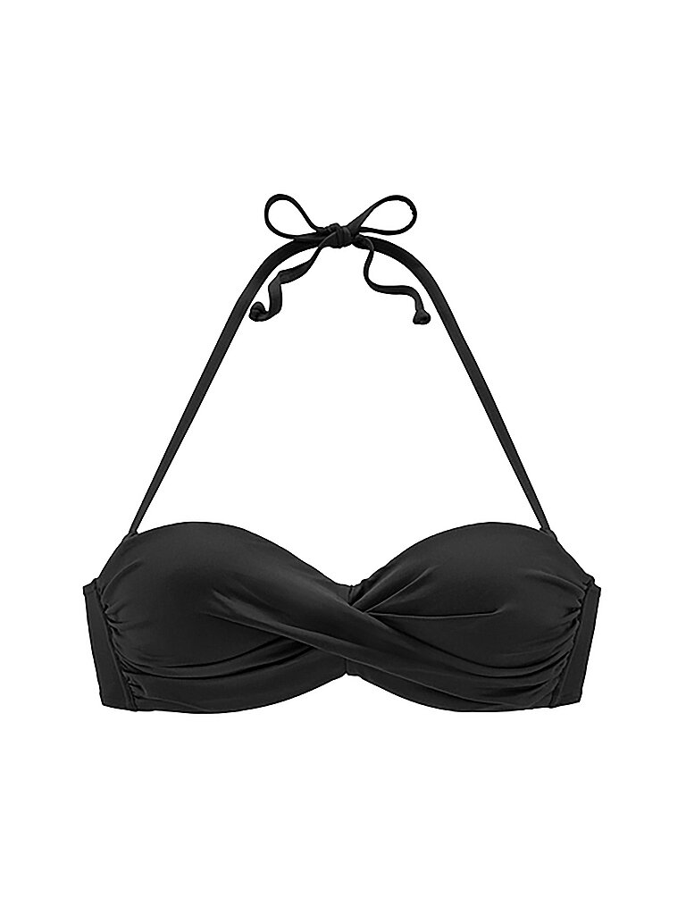 Lascana LASCANA Damen Bikinioberteil schwarz | 38C, schwarz