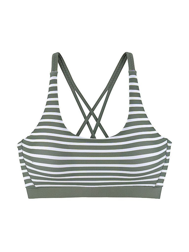LASCANA Damen Bikinioberteil olive | 40