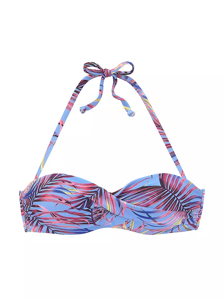 LASCANA | Damen Bikinioberteil | blau