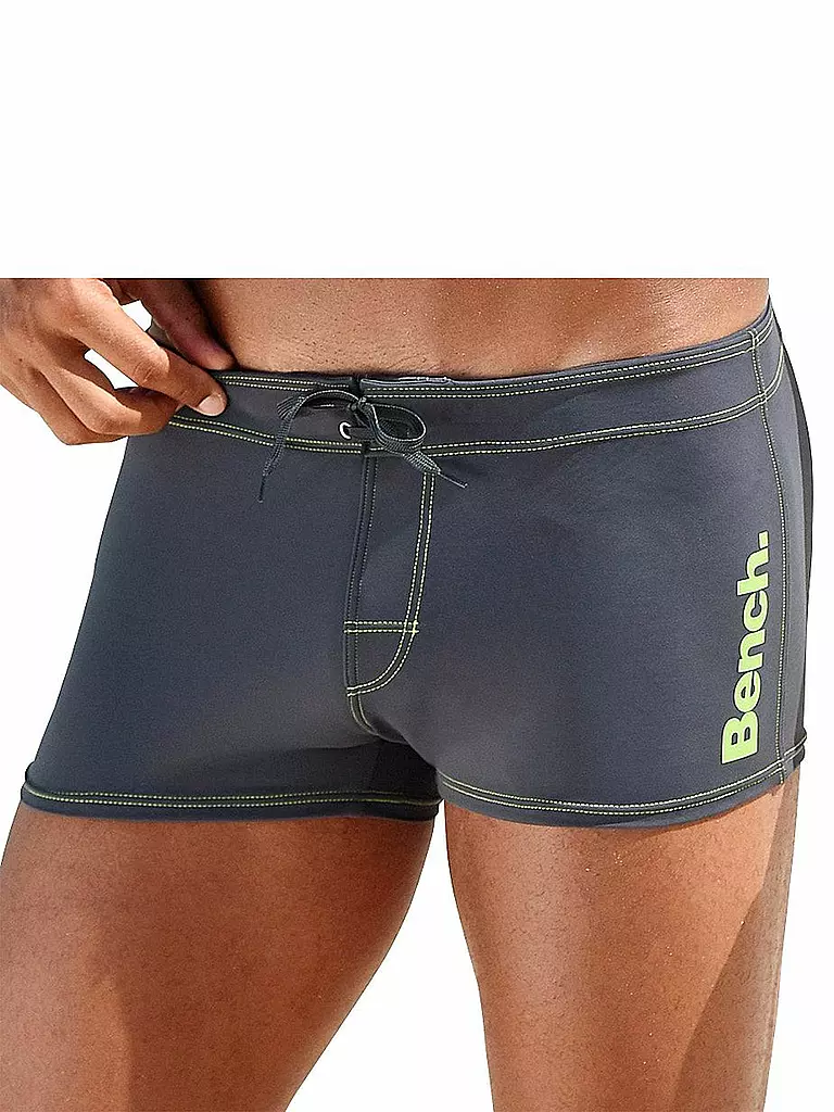 LASCANA | Herren Beinbadehose | grau