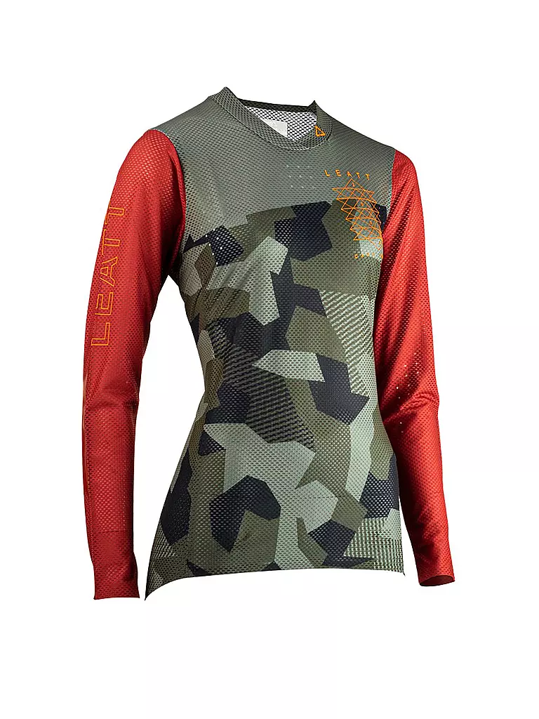 LEATT | Damen MTB-Trikot Gravity 4.0 LS | olive