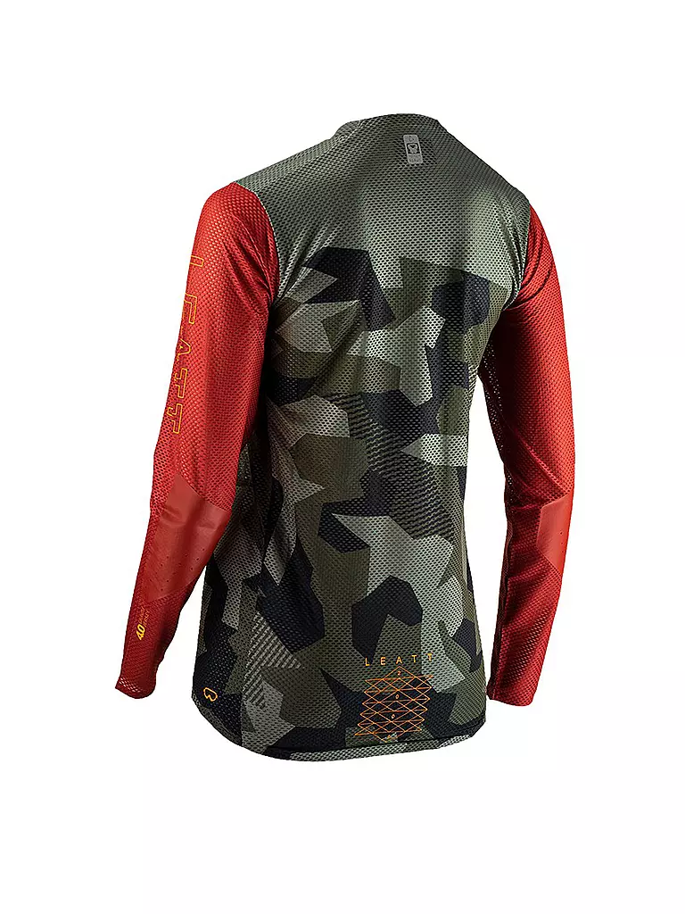 LEATT | Damen MTB-Trikot Gravity 4.0 LS | olive