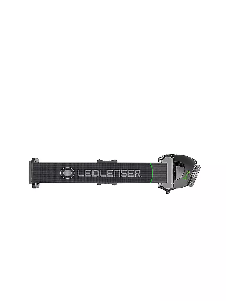 LED LENSER | Stirnlampe MH6 | schwarz