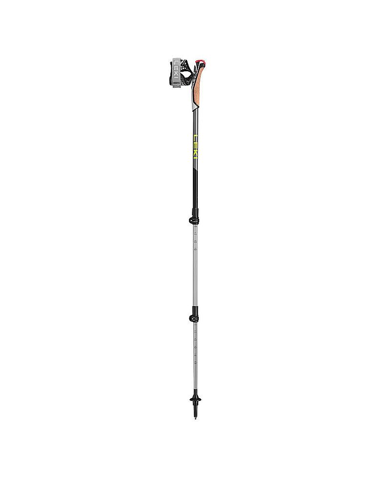 Leki LEKI Nordic Walkingstöcke Traveller Alu schwarz, schwarz