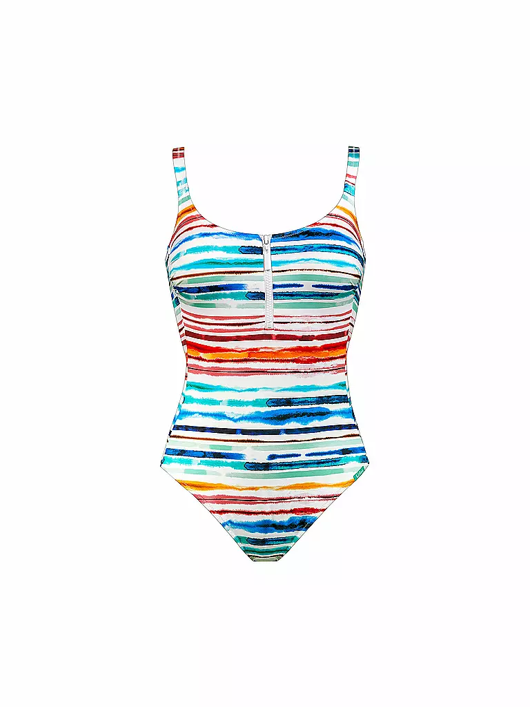 LIDEA | Damen Badeanzug High Noon | weiß
