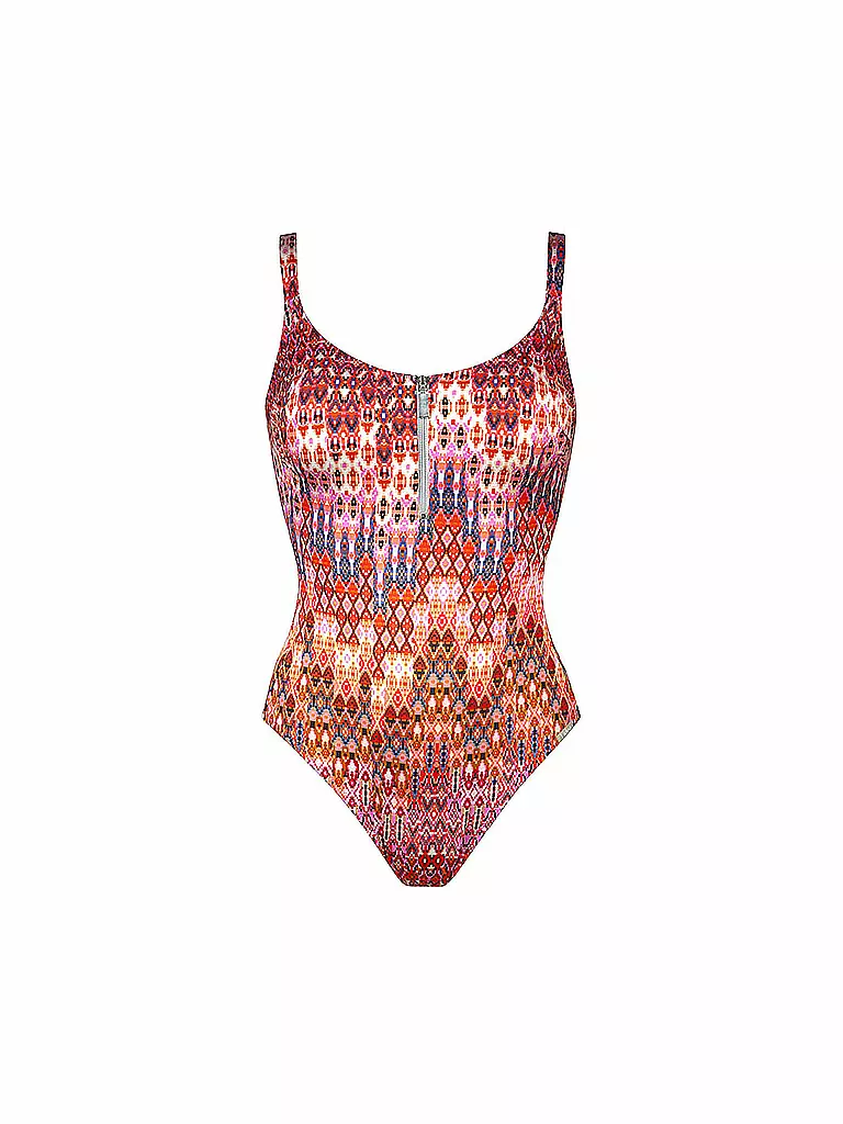 LIDEA | Damen Badeanzug | rot
