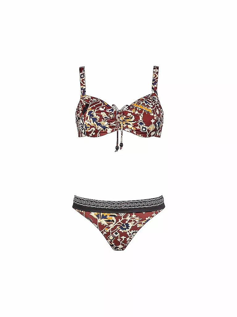 LIDEA | Damen Bikini Africa | braun