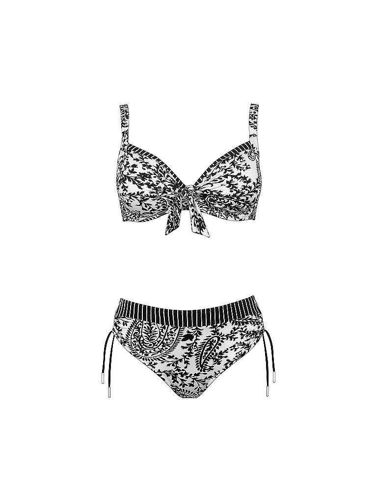 LIDEA | Damen Bikini Flirty Arabesque | weiß