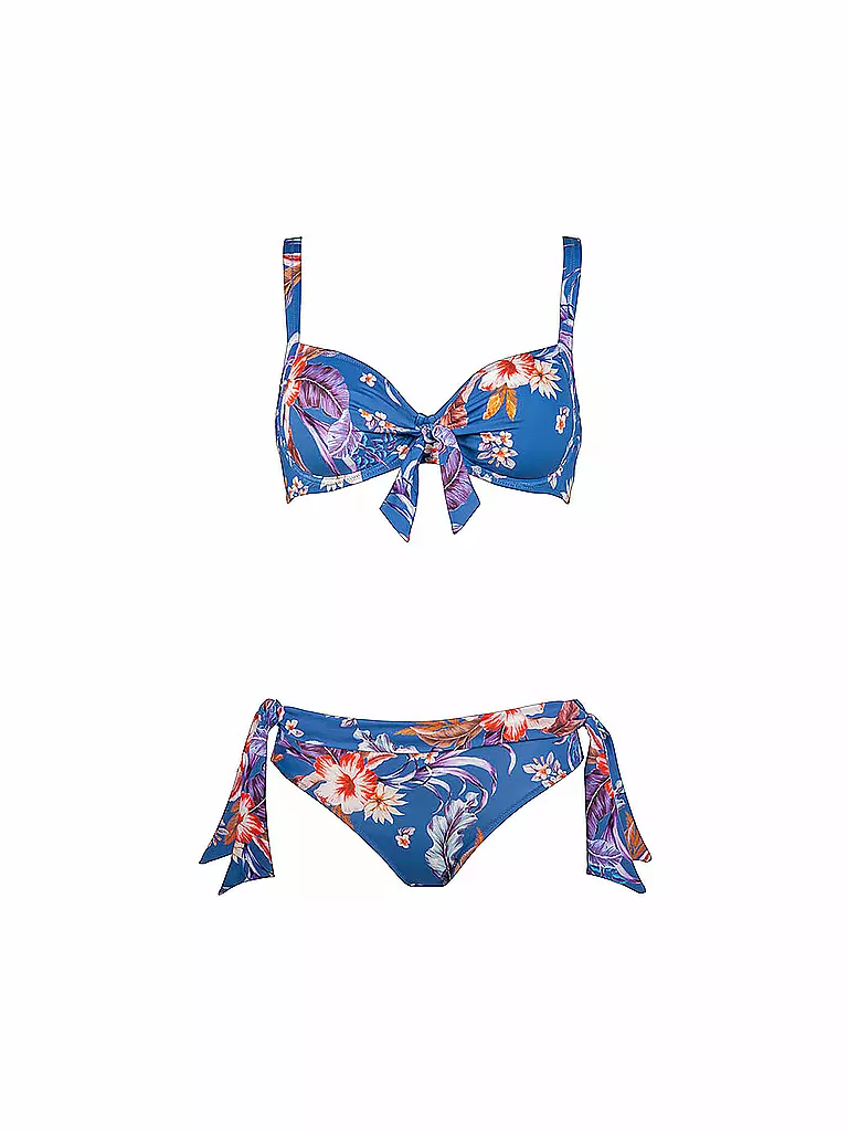 LIDEA | Damen Bikini Kauai | blau