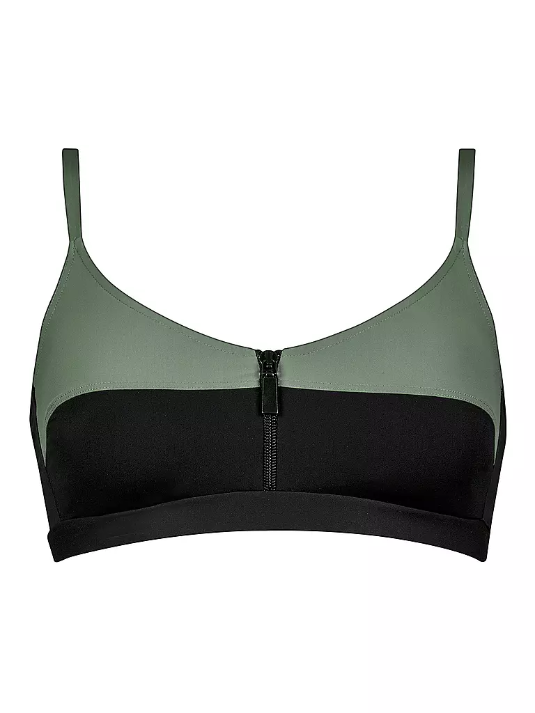 LIDEA | Damen Bikinioberteil Black-Jade | schwarz