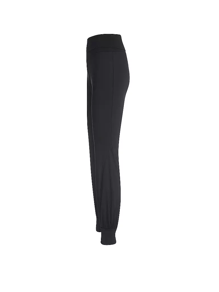 LOUNGE CHERIE | Damen Yogahose Conny | schwarz