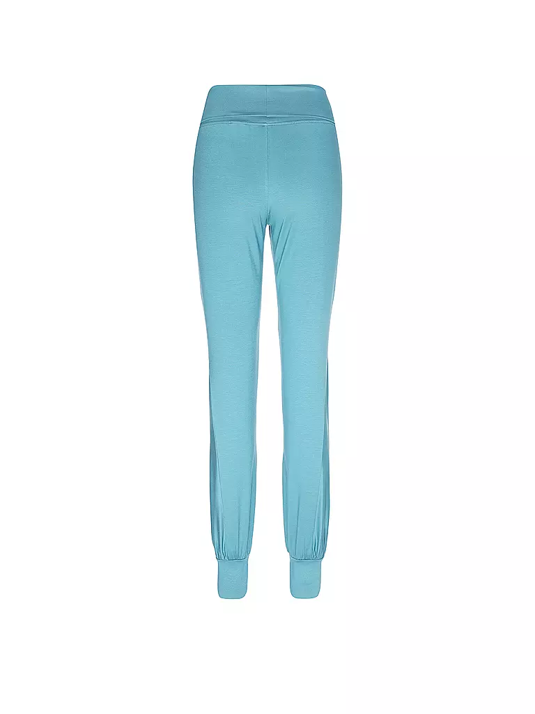 LOUNGE CHERIE | Damen Yogahose Conny | petrol