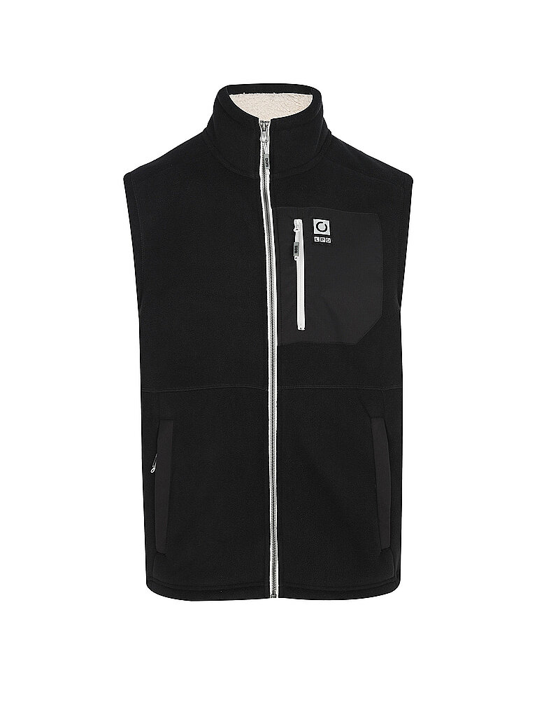 LPO LPO Herren Fleeceweste Ravin schwarz | S, schwarz