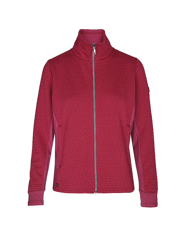 LPO LPO Damen Fleecejacke Abigail dunkelrot | 36, dunkelrot
