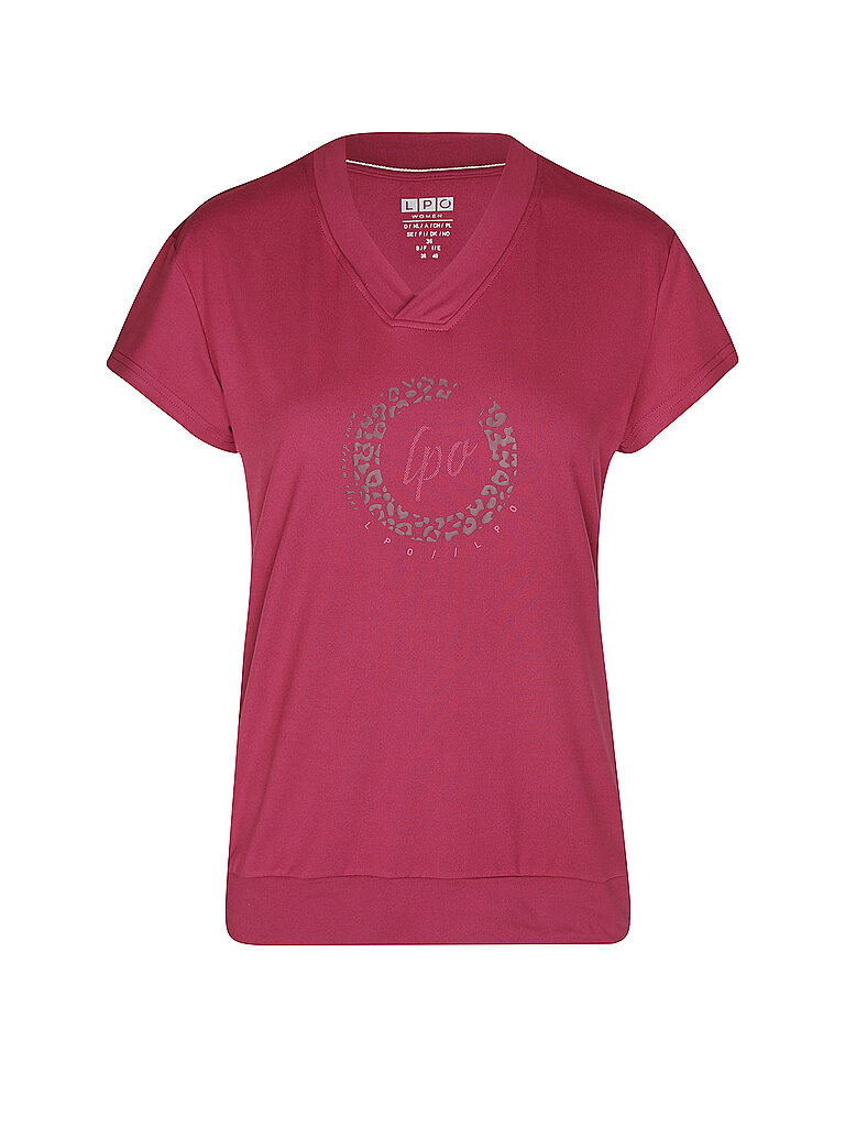LPO Damen T-Shirt Christel dunkelrot | 38