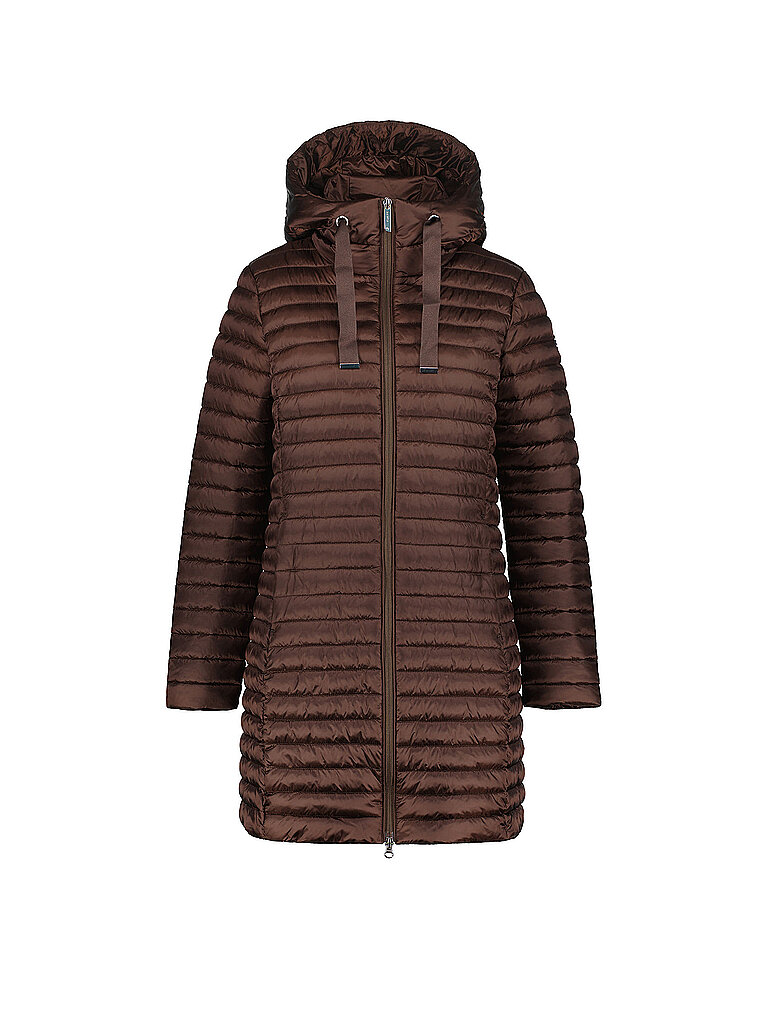 LUHTA LUHTA Damen Wintermantel Hietois Hoodie dunkelrot | L, dunkelrot
