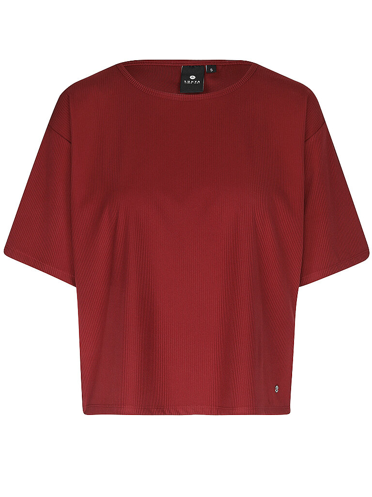 LUHTA LUHTA Damen T-Shirt Elma dunkelrot | S, dunkelrot