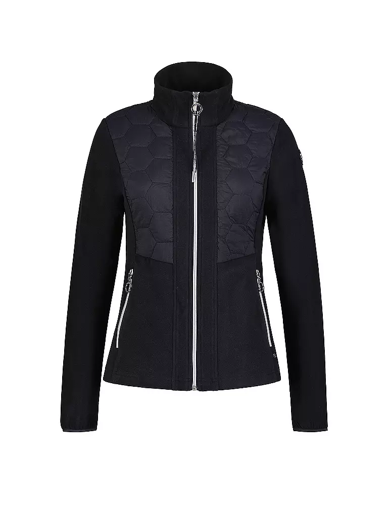 LUHTA | Damen Fleeccejacke Herttola | schwarz