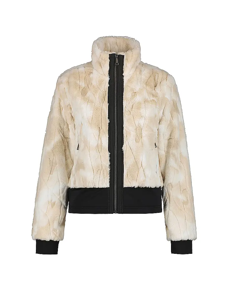 LUHTA | Damen Fleecejacke Ailakkavaara | creme