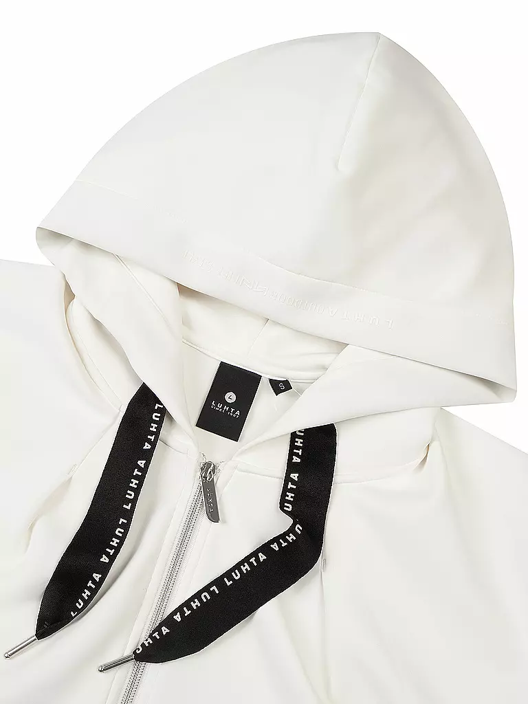 LUHTA | Damen Kapuzenjacke Halma | weiss