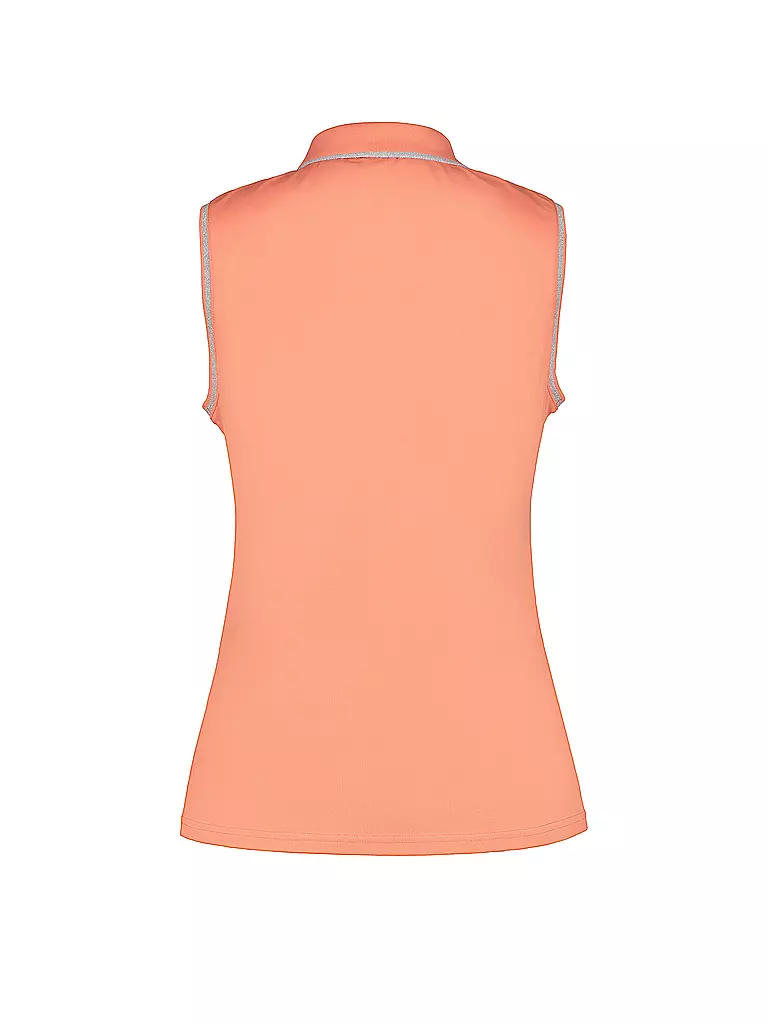 LUHTA Damen Funktionspolo Kivisaari ärmellos Schwarz