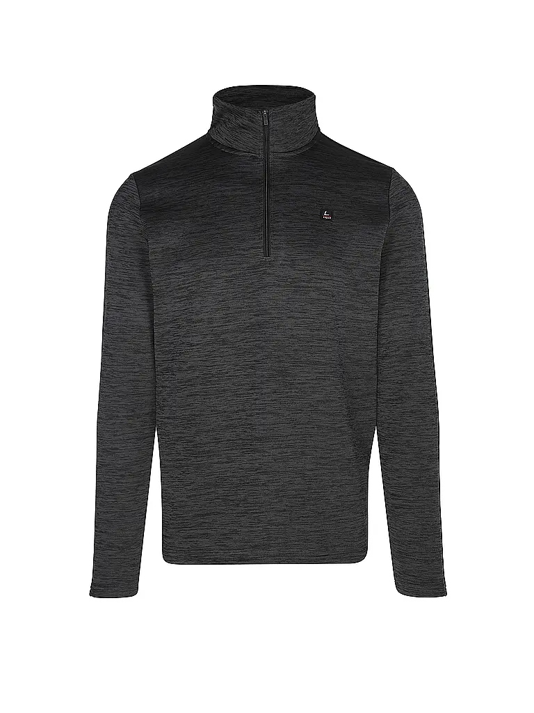 LUHTA | Herren Unterzieh Zipshirt Hammastunturi | Schwarz