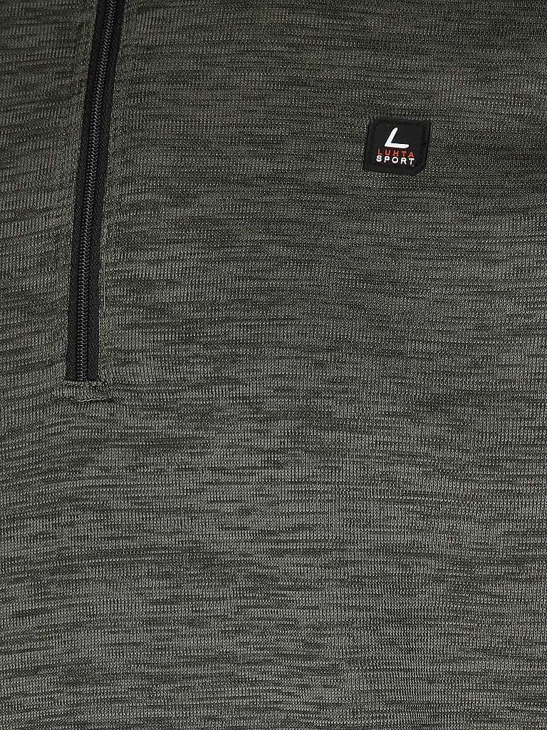 LUHTA | Herren Unterzieh Zipshirt Hammastunturi | Olive