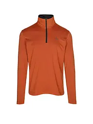 LUHTA | Herren Unterzieh Zipshirt Kankola | Orange