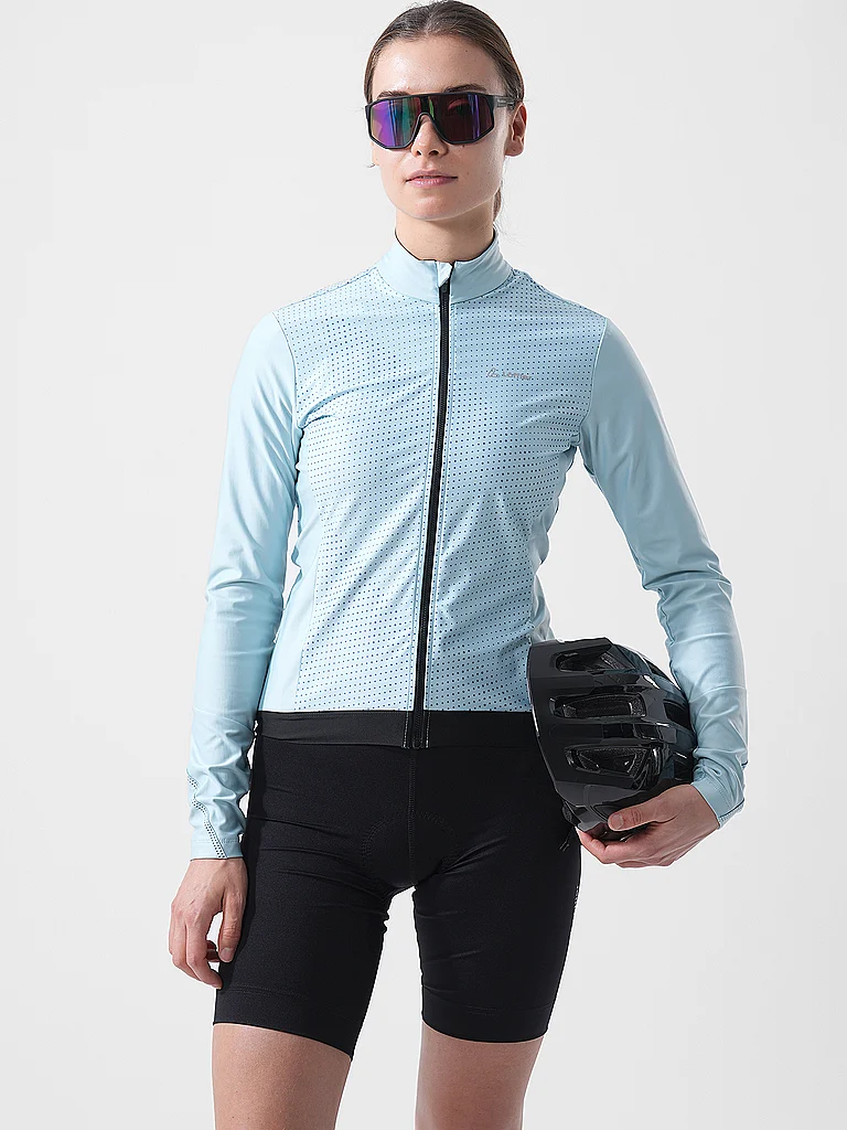 LÖFFLER Damen Radtrikot Cora Hotbond hellblau | 38