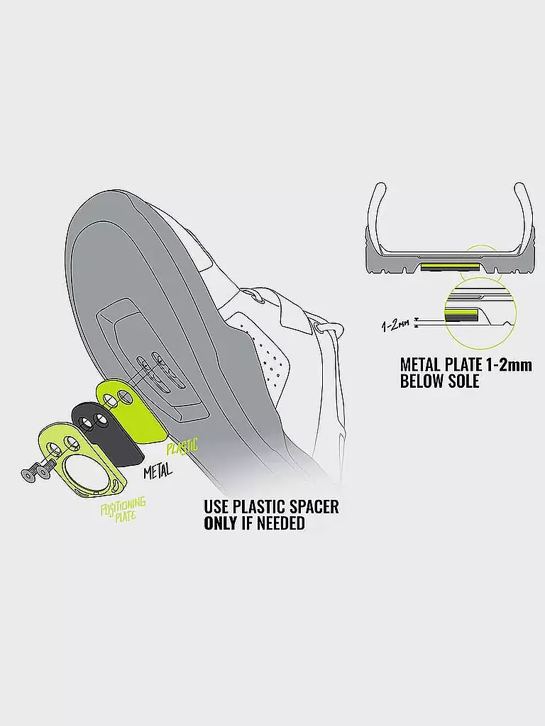 MAGPED | MTB-Pedale Ultra2 200 | grau