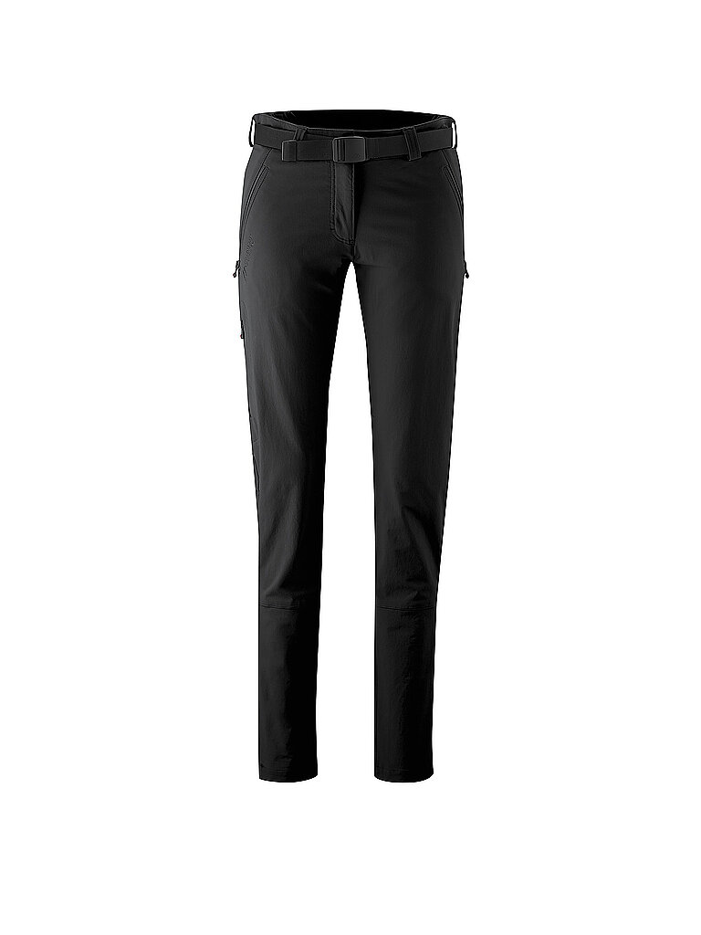 maier sports MAIER SPORTS Damen Wanderhose Lana Slim schwarz | 44 (kurz), schwarz