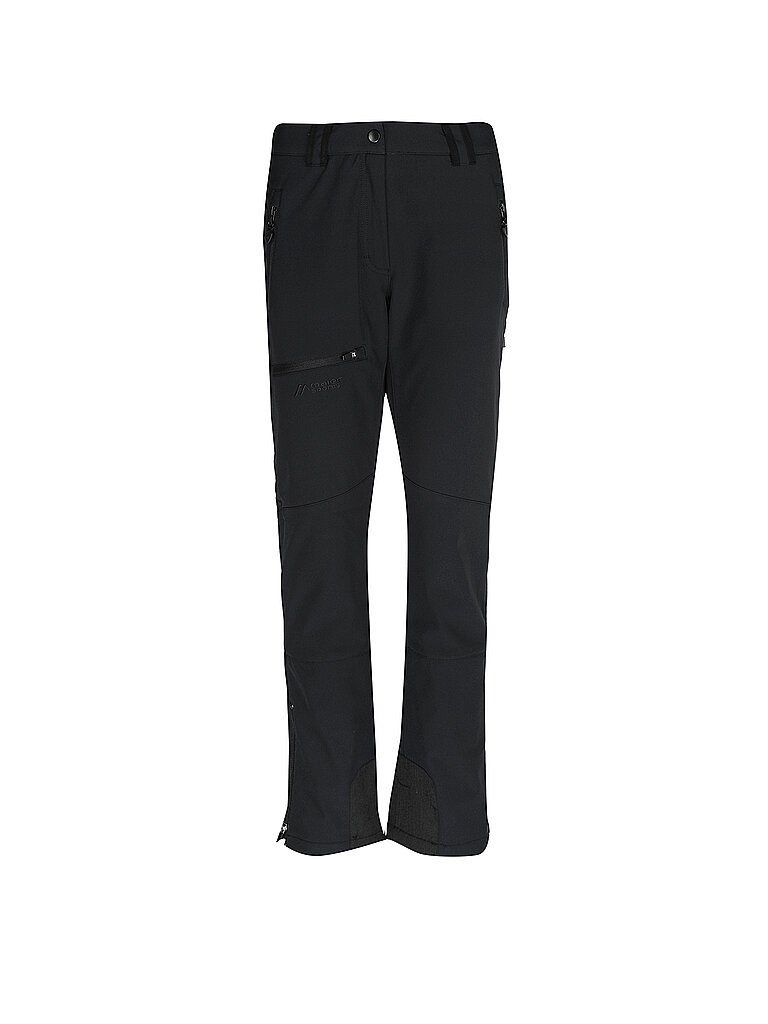 maier sports MAIER SPORTS Damen Wanderhose Adakit mit Schneefang schwarz | 36, schwarz