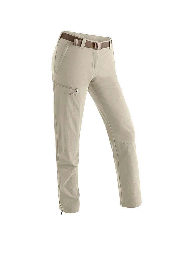 maier sports MAIER SPORTS Damen Wanderhose Inara Slim beige | 36, beige