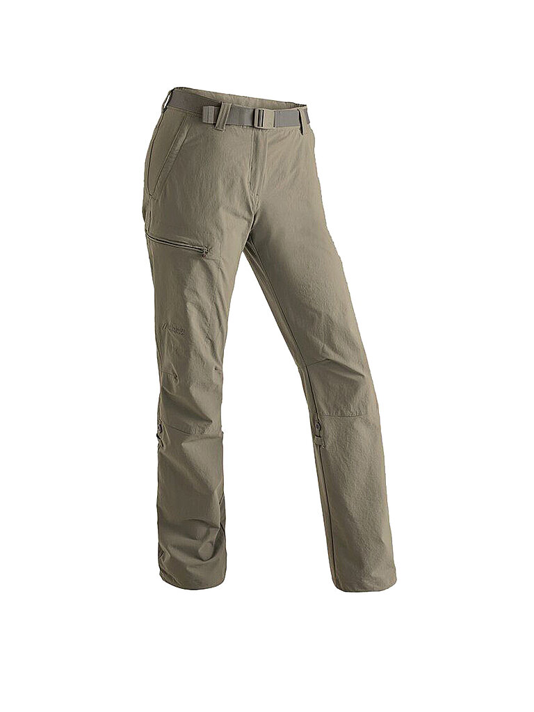 maier sports MAIER SPORTS Damen Wanderhose Lulaka Roll Up beige | 34, beige