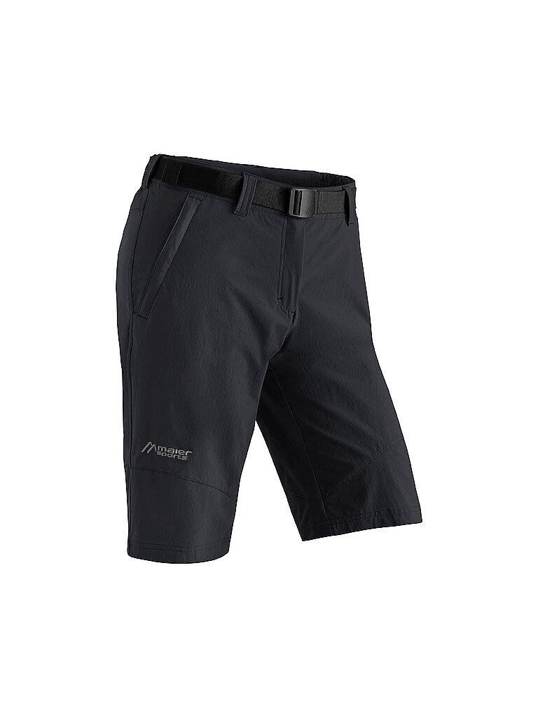 maier sports MAIER SPORTS Damen Shorts Lawa schwarz | 38, schwarz