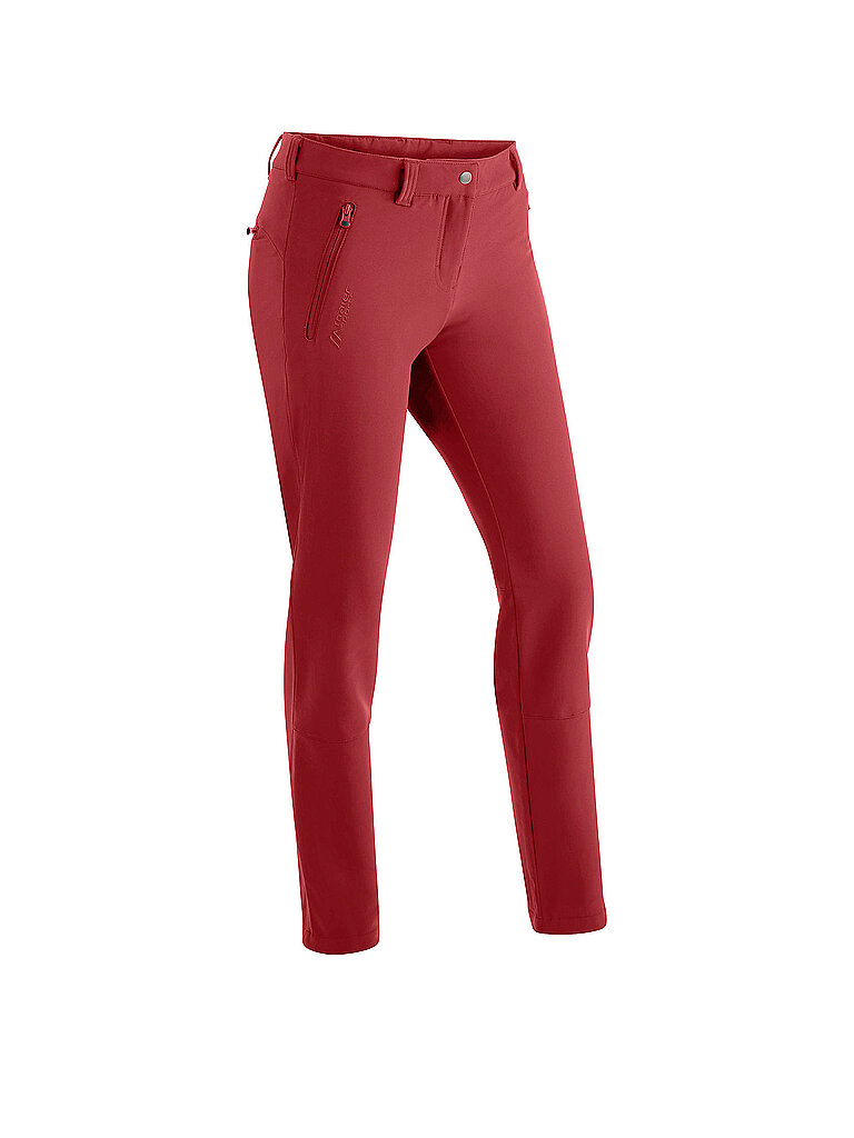 maier sports MAIER SPORTS Damen Wanderhose Helga Slim rot | 34, rot